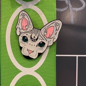 Celestial Kitty Hat Pin